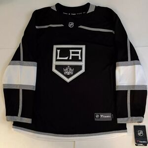 LA Kings Home Jersey Breakaway Men's Size L New Fanatics Black NHL Hockey
